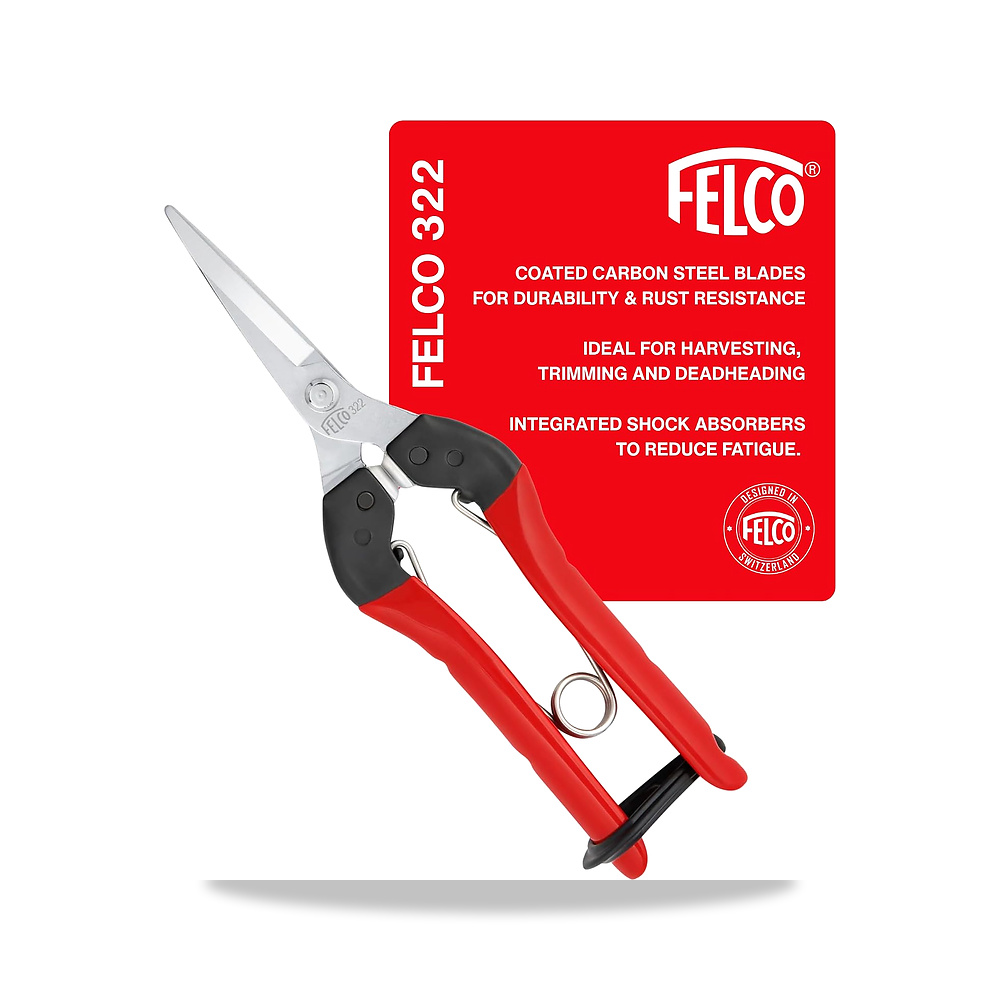صورة منتج مقص فيلكو FELCO322 طراز 322، لون أحمر – 25الطول x 3العرض سم – مادة الشفرة فولاذ كربوني - كود الصنف reemco-2027-1862234 - ماركة يباع من خلال reemco - توريد وتصوير حصري لشركة ريمكو القابضة السعودية