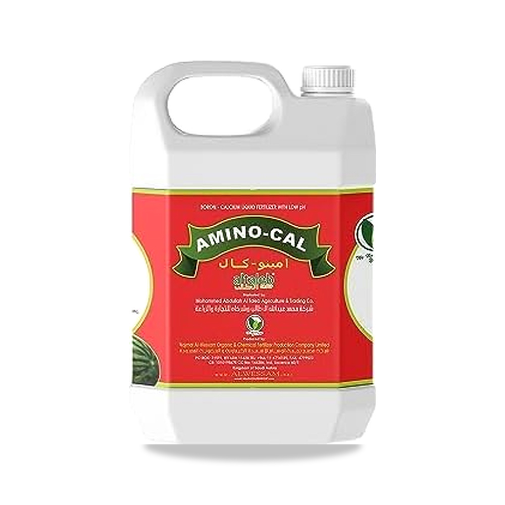 صورة منتج سماد مصحح نقص الكالسيوم الاميني من الطالب، 5 لتر Amino Cal - كود الصنف reemco-2027-1862477 - ماركة يباع من خلال reemco - توريد وتصوير حصري لشركة ريمكو القابضة السعودية