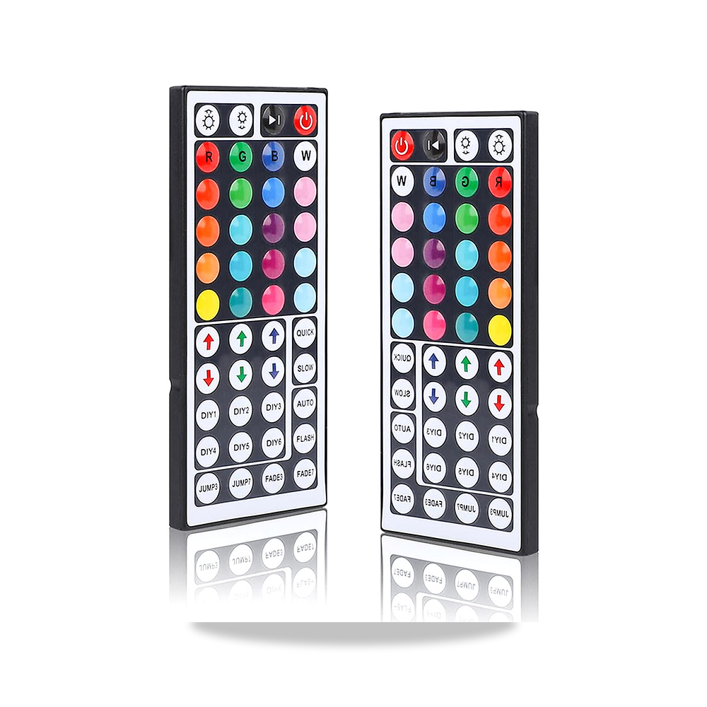 صورة منتج بيزون جهاز تحكم عن بعد بـ44 مفتاح باضاءة RGB LED بالاشعة تحت الحمراء، عن بعد بديل لمصباح LED لاسلكي لشريط - كود الصنف reemco-2027-1864553 - ماركة يباع من خلال reemco - توريد وتصوير حصري لشركة ريمكو القابضة السعودية