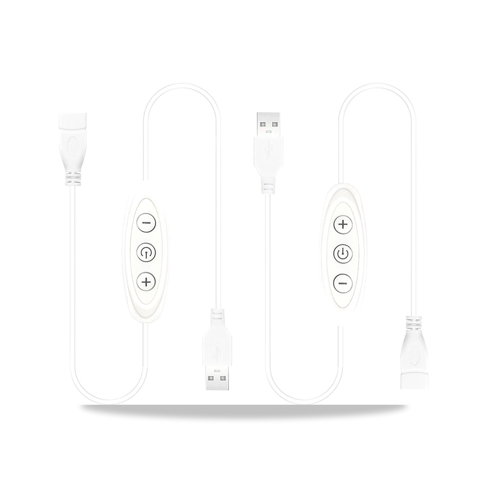 صورة منتج مفتاح تعتيم USB من قطعتين – مدمج قابل للتعديل، 10 سرعات بدون خطوات لمصابيح LED أحادية اللون 5 فولت (ابيض) سيوسى - كود الصنف reemco-2027-1864695 - ماركة يباع من خلال reemco - توريد وتصوير حصري لشركة ريمكو القابضة السعودية