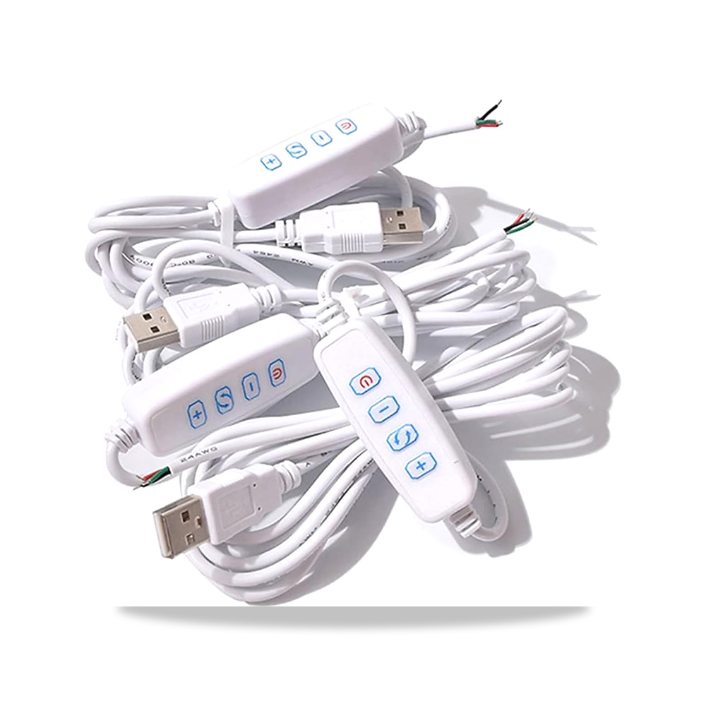 صورة منتج كيبل تعتيم LED USB بتيار مستمر 5 فولت من جونفاميلي – وصلة مع مفتاح تشغيل/ايقاف – وحدة تحكم في السطوع قابلة - كود الصنف reemco-2027-1864708 - ماركة يباع من خلال reemco - توريد وتصوير حصري لشركة ريمكو القابضة السعودية