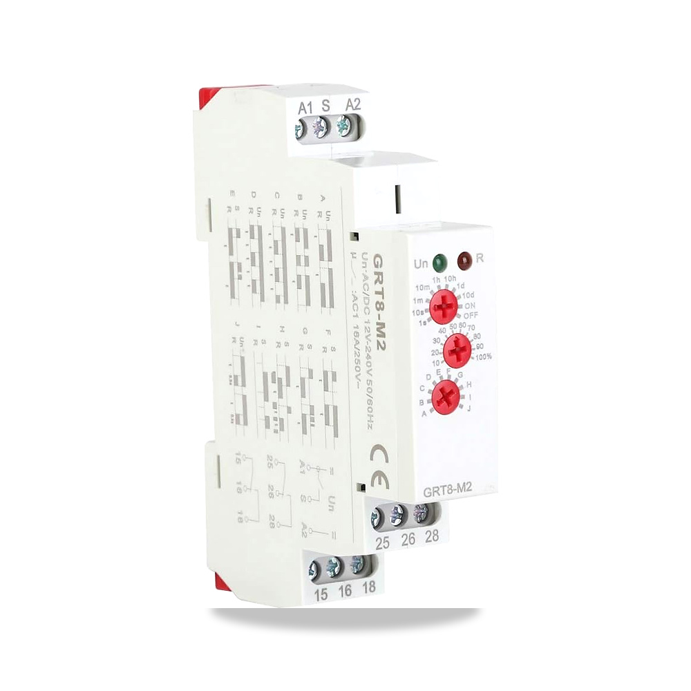صورة منتج ريلاي مؤقت زمني (تايمر) قابل للتعديل Eacam – AC/DC 12 فولت-240 فولت(50-60Hz) – القدرة الكهربائية 500mW - كود الصنف reemco-2027-1865264 - ماركة يباع من خلال reemco - توريد وتصوير حصري لشركة ريمكو القابضة السعودية