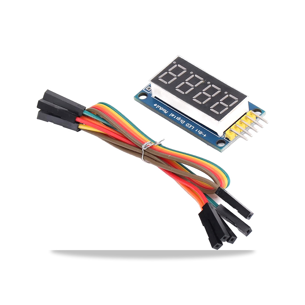 صورة منتج وحدة انبوبية رقمية مكونة من 4 ارقام من يوهيسي 74HC595، مصباح LED قابل YUEHISY – 3.3 فولت – 5 فولت - كود الصنف reemco-2027-1866995 - ماركة يباع من خلال reemco - توريد وتصوير حصري لشركة ريمكو القابضة السعودية