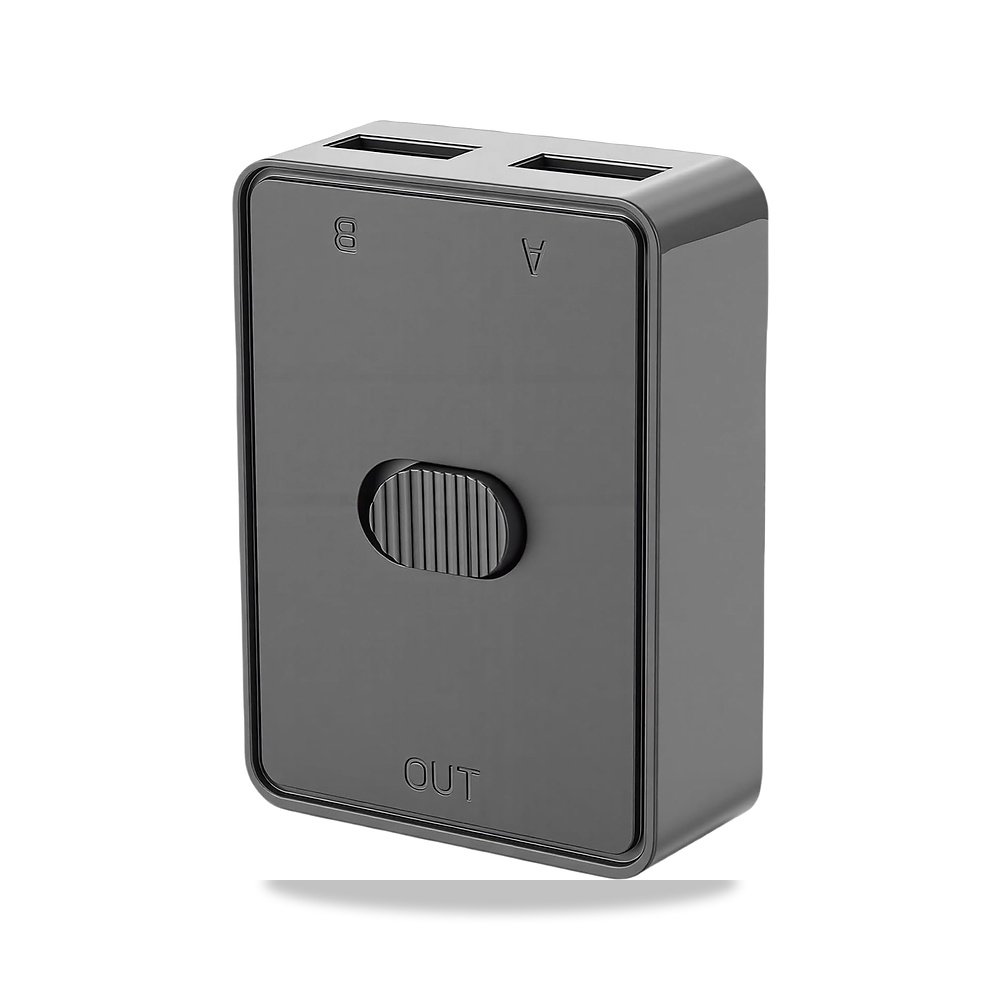 صورة منتج مفتاح USB 2.0 من هاموش، التوصيل والتشغيل، لا يتطلب طاقة خارجية Hamwesh – المادة ايه بي اس - كود الصنف reemco-2027-1867611 - ماركة يباع من خلال reemco - توريد وتصوير حصري لشركة ريمكو القابضة السعودية