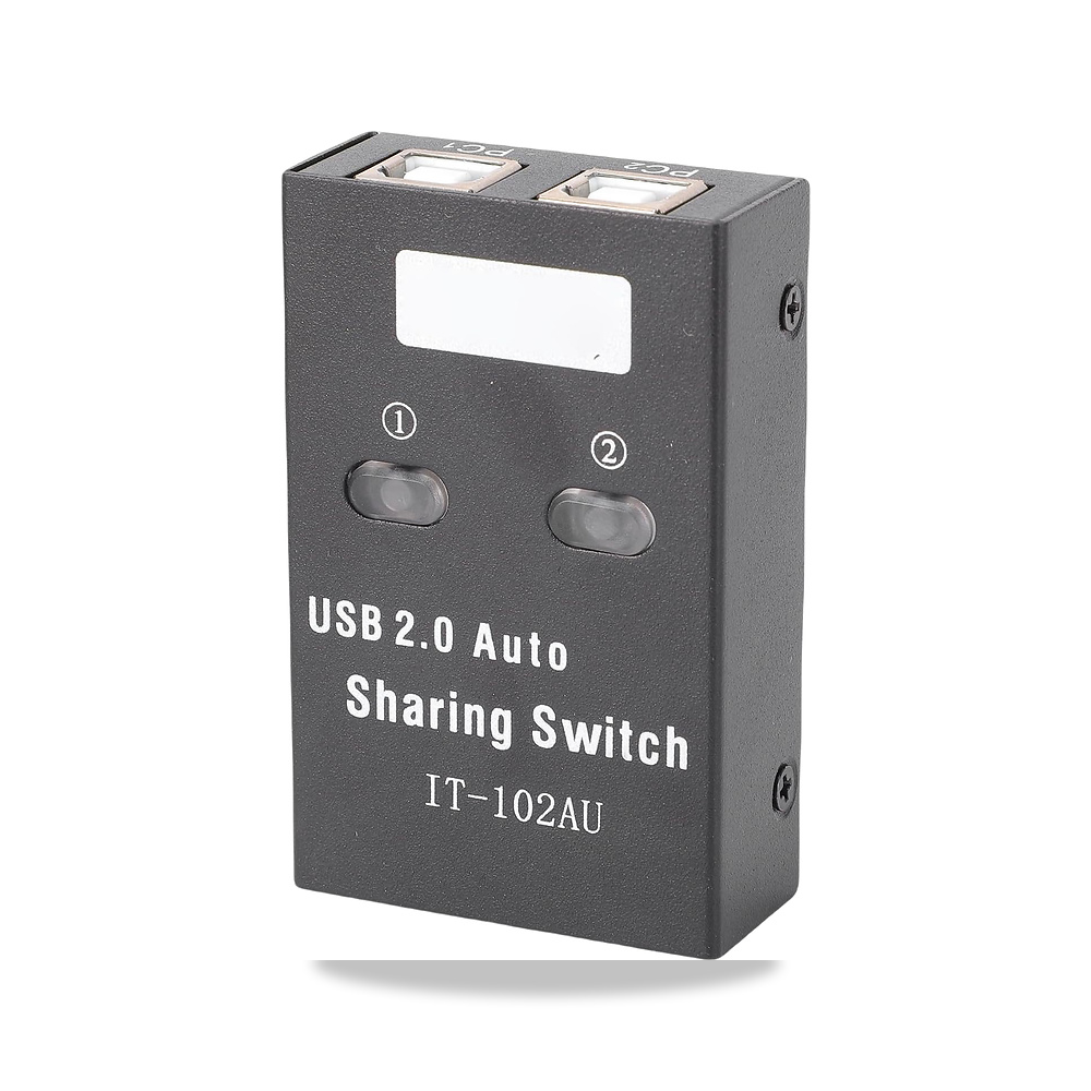 صورة منتج مفتاح مشاركة USB 2.0 من جونيتر لجهازي كمبيوتر، محدد طابعة بمفتاح واحد – المادة ايه بي اس - كود الصنف reemco-2027-1867864 - ماركة يباع من خلال reemco - توريد وتصوير حصري لشركة ريمكو القابضة السعودية
