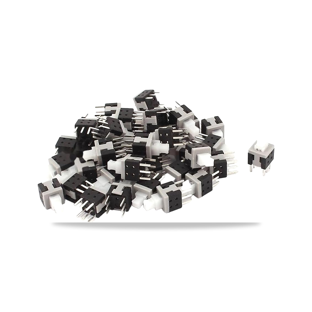 صورة منتج زر ضغط تشغيل وتحكم كشاف يدوي أسود 5.8 مم – نوع الخامة Plastic, Metal – اللون Black ,White - كود الصنف reemco-2027-1867949 - ماركة يباع من خلال reemco - توريد وتصوير حصري لشركة ريمكو القابضة السعودية