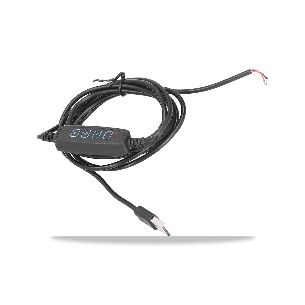 صورة منتج كريفوكت سلك مفتاح اضاءة LED بطول 2 متر قابل للتعتيم بمنفذ USB لمصباح المكتب بجهد 5 فولت مصنوع من بلاستيك PVC - كود الصنف reemco-2027-1868937 - ماركة يباع من خلال reemco - توريد وتصوير حصري لشركة ريمكو القابضة السعودية