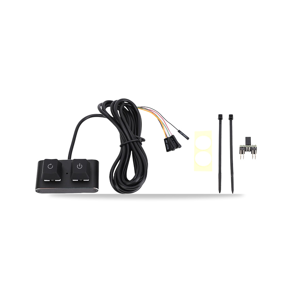 صورة منتج زر تشغيل الكمبيوتر المكتبي من نوينول، زر وايقاف اعادة ضبط SW HDD LED زر امدادات الطاقة الخارجي للكمبيوتر - كود الصنف reemco-2027-1869053 - ماركة يباع من خلال reemco - توريد وتصوير حصري لشركة ريمكو القابضة السعودية