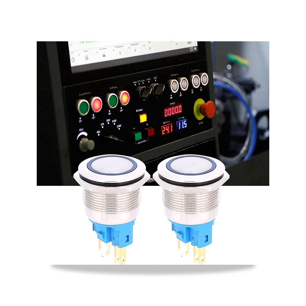 صورة منتج زر ضغط تشغيل وتحكم 24 فولت 22 مم 6 خط/قطب IP65 LICAEVEY موديل DC12 – 12 فولت – المادة Metal - كود الصنف reemco-2027-1869120 - ماركة يباع من خلال reemco - توريد وتصوير حصري لشركة ريمكو القابضة السعودية