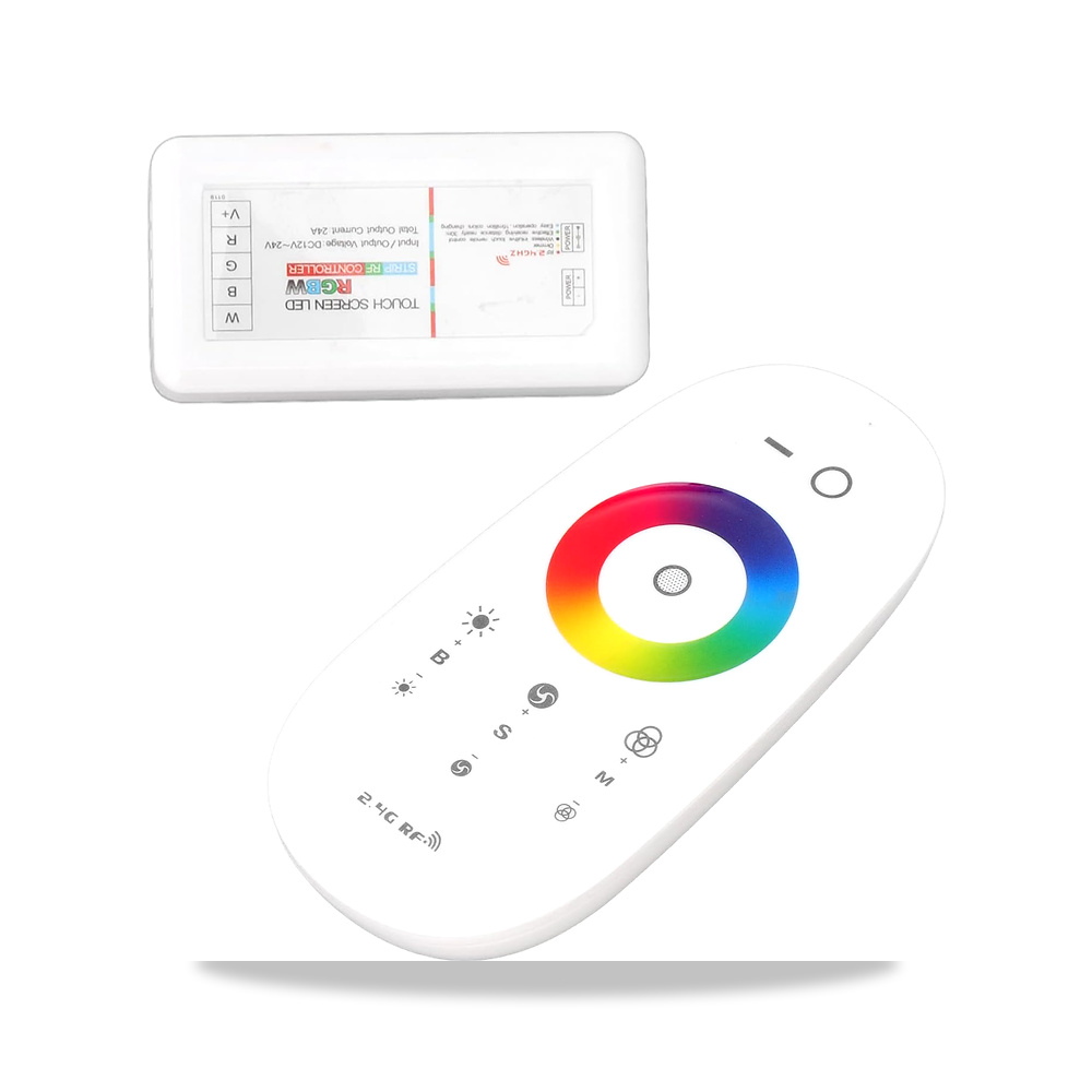 صورة منتج جيني مفتاح تعتيم لاسلكي يعمل باللمس بتردد 2.4G للتحكم في شريط اضاءة LED RGB بحجم صغير مع 7 الوان وبلاستيك - كود الصنف reemco-2027-1869221 - ماركة يباع من خلال reemco - توريد وتصوير حصري لشركة ريمكو القابضة السعودية