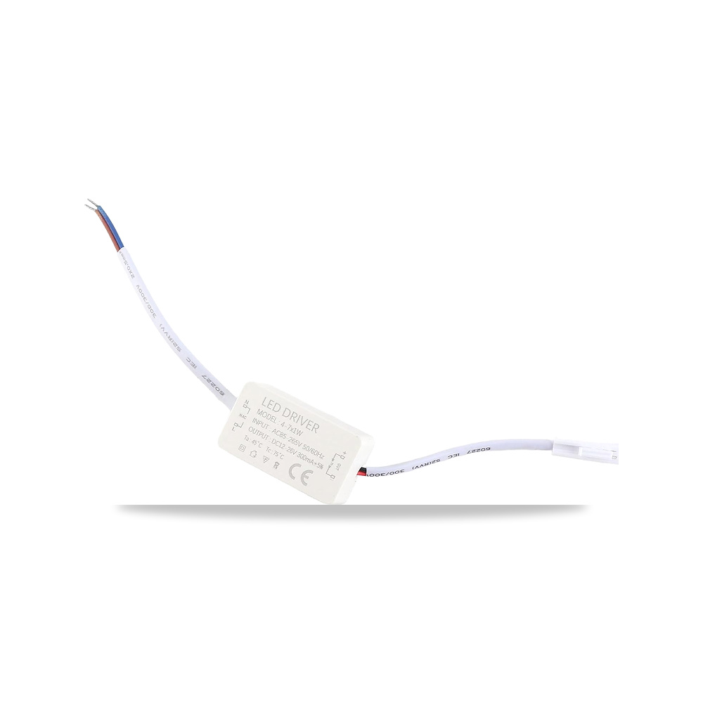 صورة منتج محول مزود طاقة LED بتيار مستمر 300 مللي امبير 4-7 × 1 واط تيار متردد 85-265 فولت الى 12-26 فولت موديل 4-7X1W - كود الصنف reemco-2027-1870173 - ماركة يباع من خلال reemco - توريد وتصوير حصري لشركة ريمكو القابضة السعودية