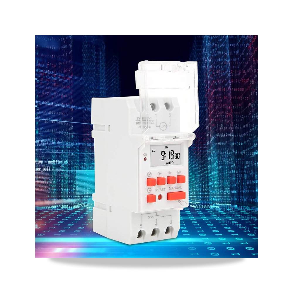 صورة منتج كريفوكت مفتاح مؤقت تيار متردد 100-130 فولت TM919B-1 قابل للبرمجة للتحكم بشاشة LCD – اللون #611 – 10العمق x 7العرض x 4الارتفاع سم - كود الصنف reemco-2027-1870196 - ماركة يباع من خلال reemco - توريد وتصوير حصري لشركة ريمكو القابضة السعودية