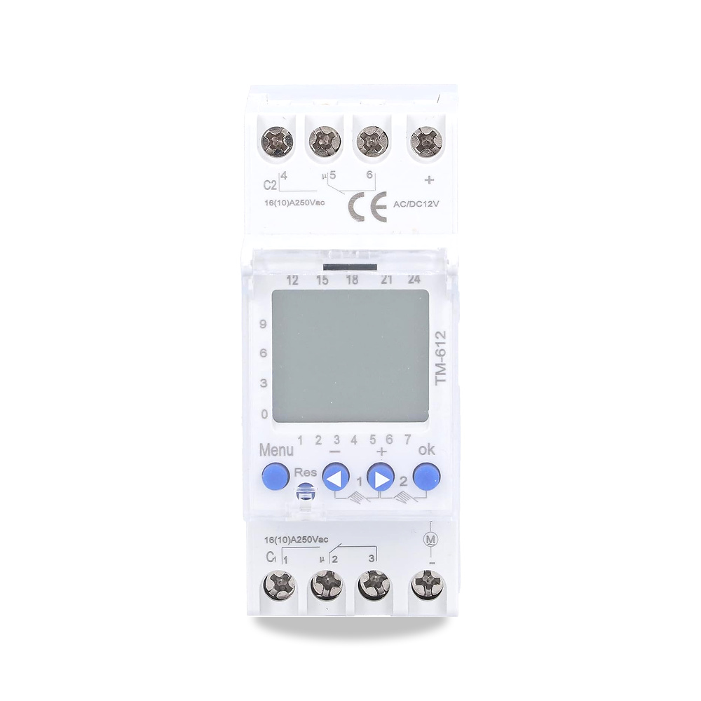 صورة منتج وحدة تغذية ومصدر طاقة كهربائية (Power Supply) مفتاح كهربائي موديل TM612 – نوع الخامة ABS shell – 16 أمبير AC250V cosφ=1 - كود الصنف reemco-2027-1870264 - ماركة يباع من خلال reemco - توريد وتصوير حصري لشركة ريمكو القابضة السعودية
