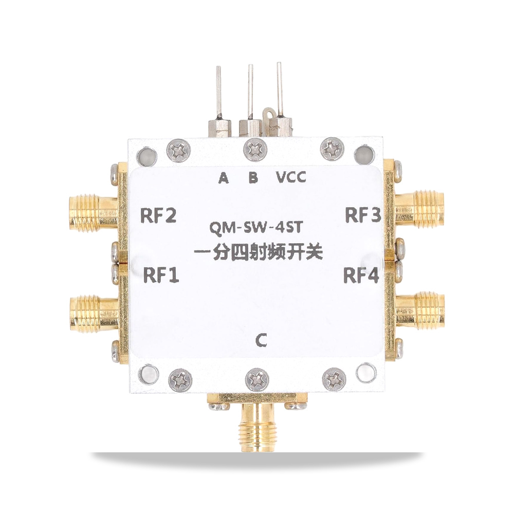 صورة منتج وحدة تبديل الترددات اللاسلكية SP4T من خليط الالومنيوم، عزل عالي 0.1-6GHz، مفتاح الكتروني للميكروويف لانظمة - كود الصنف reemco-2027-1870292 - ماركة يباع من خلال reemco - توريد وتصوير حصري لشركة ريمكو القابضة السعودية