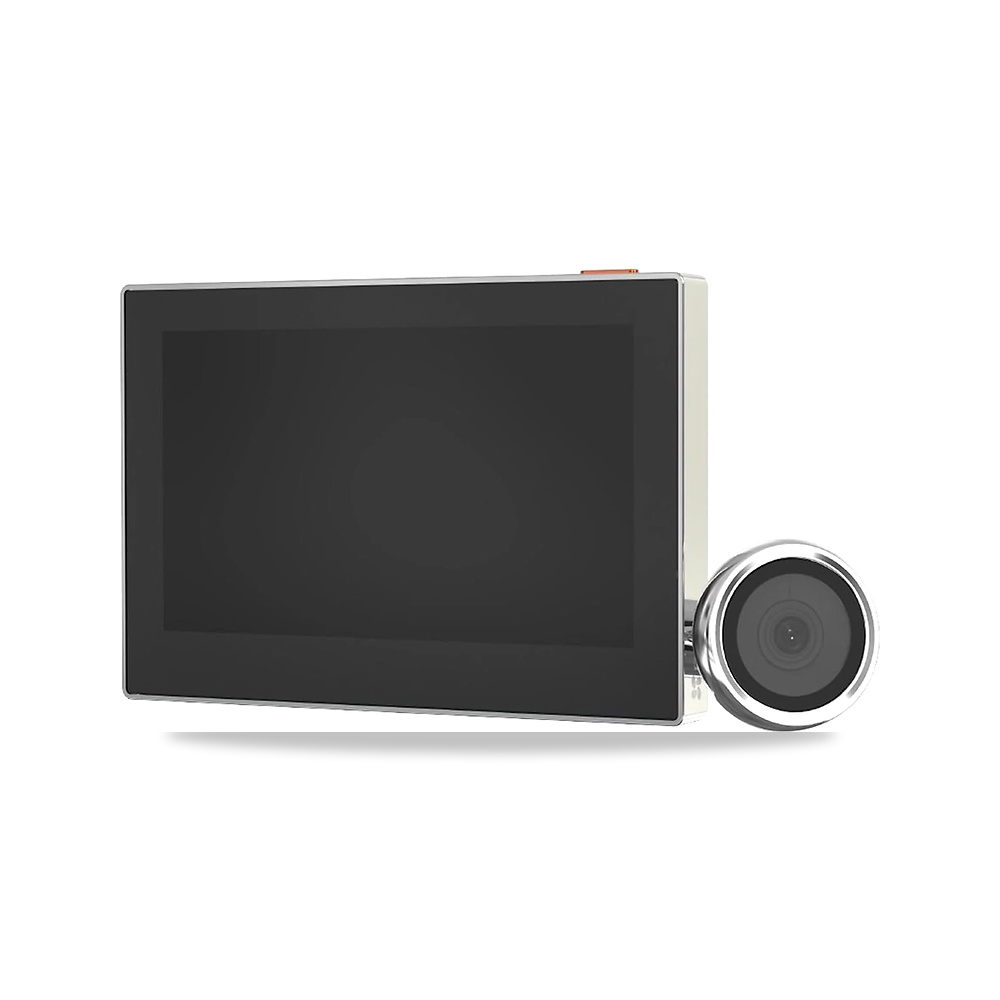 صورة منتج EZVIZ كاميرا عرض رقمية للباب مع شاشة عرض LCD، فتحة ثقب بدون اسلاك HP2 – فضي ايزفيز موديل اتش بي 2 - كود الصنف reemco-2027-1872690 - ماركة يباع من خلال reemco - توريد وتصوير حصري لشركة ريمكو القابضة السعودية