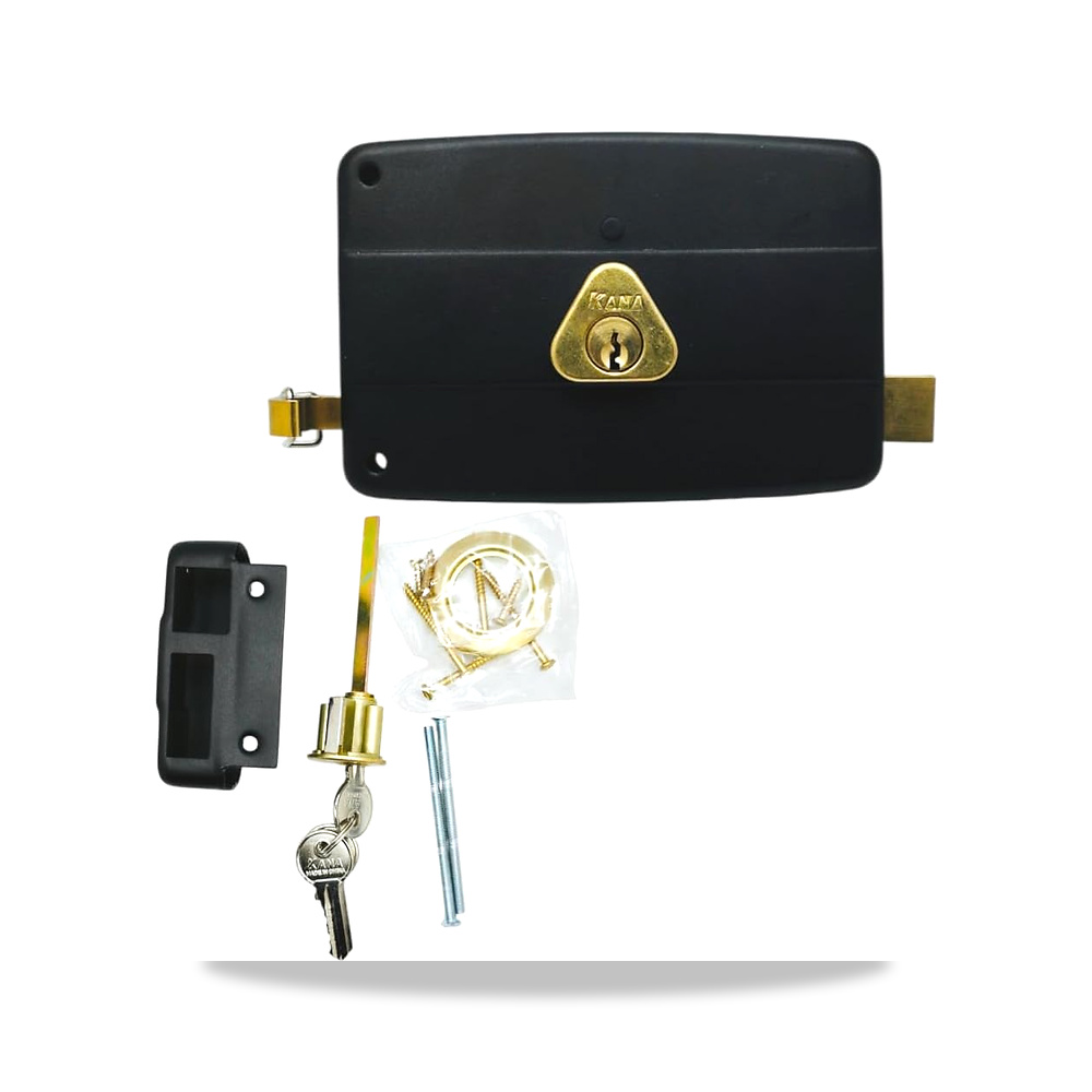 صورة منتج كيلون قفل باب لطش حديد مقاس 140 أسود – كانا KANA – اللون الصورة - كود الصنف reemco-2027-1872936 - ماركة يباع من خلال reemco - توريد وتصوير حصري لشركة ريمكو القابضة السعودية