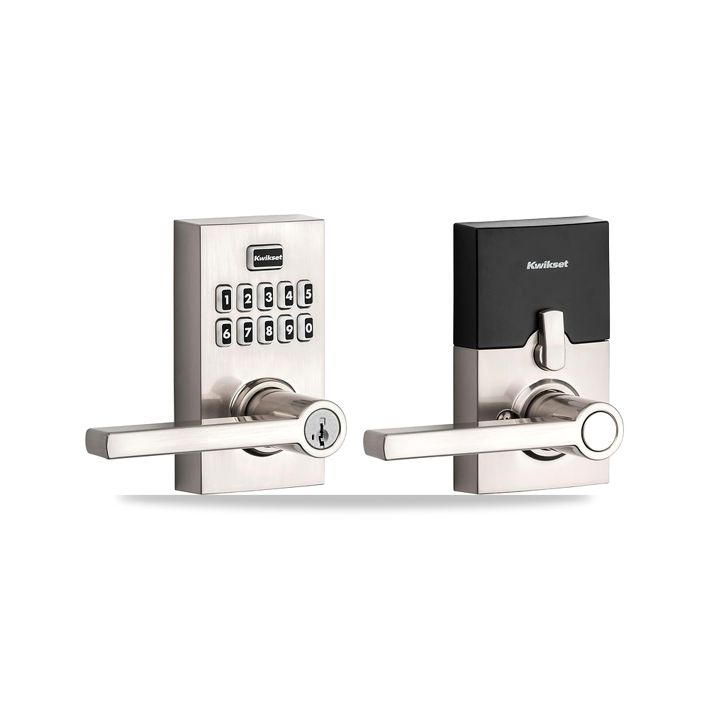 صورة منتج لوحة مفاتيح كويكست 99170-003 طراز SmartCode 917 بدون مفتاح دخول بمقبض وقفل مزدوج إلكتروني سكني معاصر بديل - كود الصنف reemco-2027-1873446 - ماركة يباع من خلال reemco - توريد وتصوير حصري لشركة ريمكو القابضة السعودية