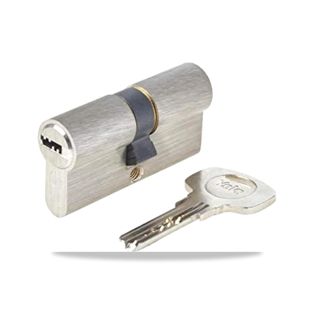 صورة منتج قفل باب نصف اسطواني YC1000+ بمقاس 30 × 10 ملم من ييل – طراز (YC1000+ DB 30X30 NI) – 6 x 1 x 3,3 سم – المادة نحاس أصفر - كود الصنف reemco-2027-1873914 - ماركة يباع من خلال reemco - توريد وتصوير حصري لشركة ريمكو القابضة السعودية
