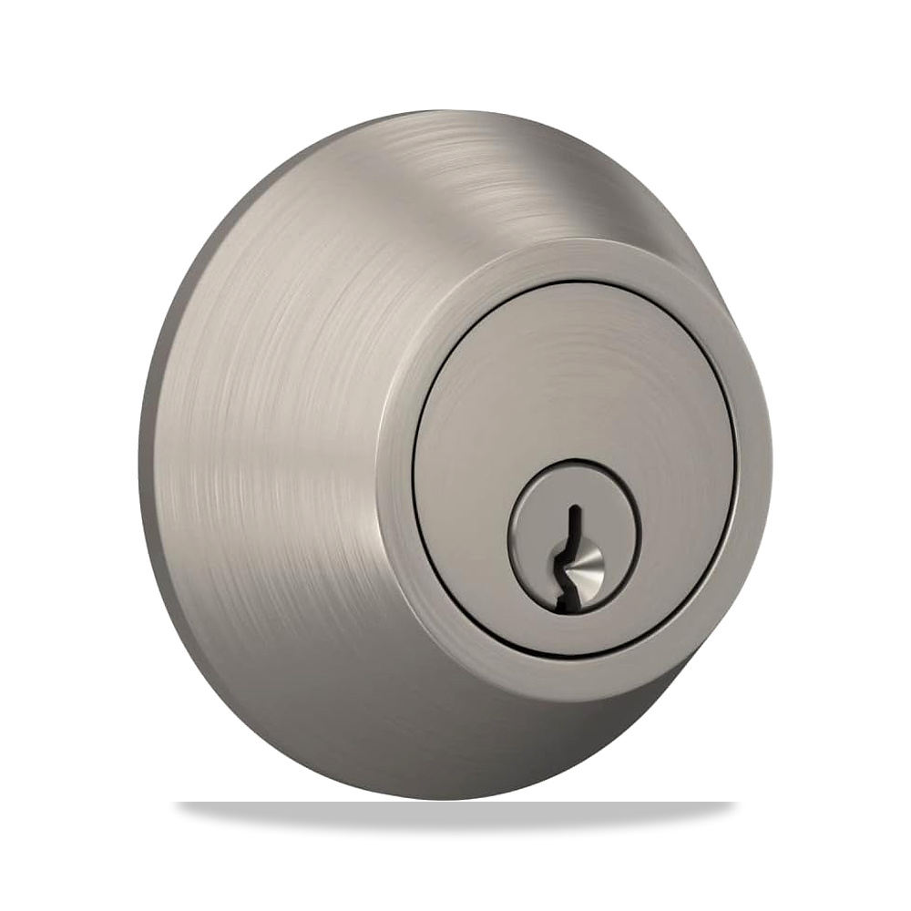صورة منتج قفل سكاوت مع حواف دائرية، مفتاح جانبين، لمسة نهائية من النيكل الساتان Lock Scout – 8,6 x 6,5 x 6,5 سم – المادة معدن - كود الصنف reemco-2027-1873966 - ماركة يباع من خلال reemco - توريد وتصوير حصري لشركة ريمكو القابضة السعودية