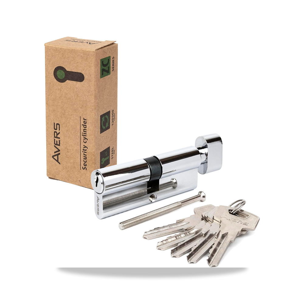 صورة منتج قفل باب اسطواني من ابيكس افيرز ZC-90 (45/45C) مع 5 مفاتيح 90 (45/45C) ملم كروم APECS - كود الصنف reemco-2027-1874634 - ماركة يباع من خلال reemco - توريد وتصوير حصري لشركة ريمكو القابضة السعودية