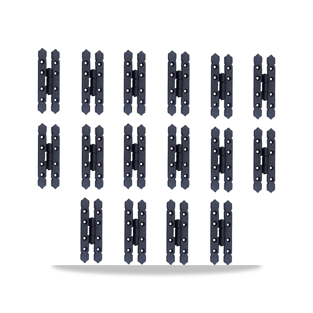 صورة منتج Adonai Hardware “Allon” مفصلي حديدي أسود عتيق على شكل حرف H – اللون Black Powder Coated - كود الصنف reemco-2027-1875272 - ماركة يباع من خلال reemco - توريد وتصوير حصري لشركة ريمكو القابضة السعودية