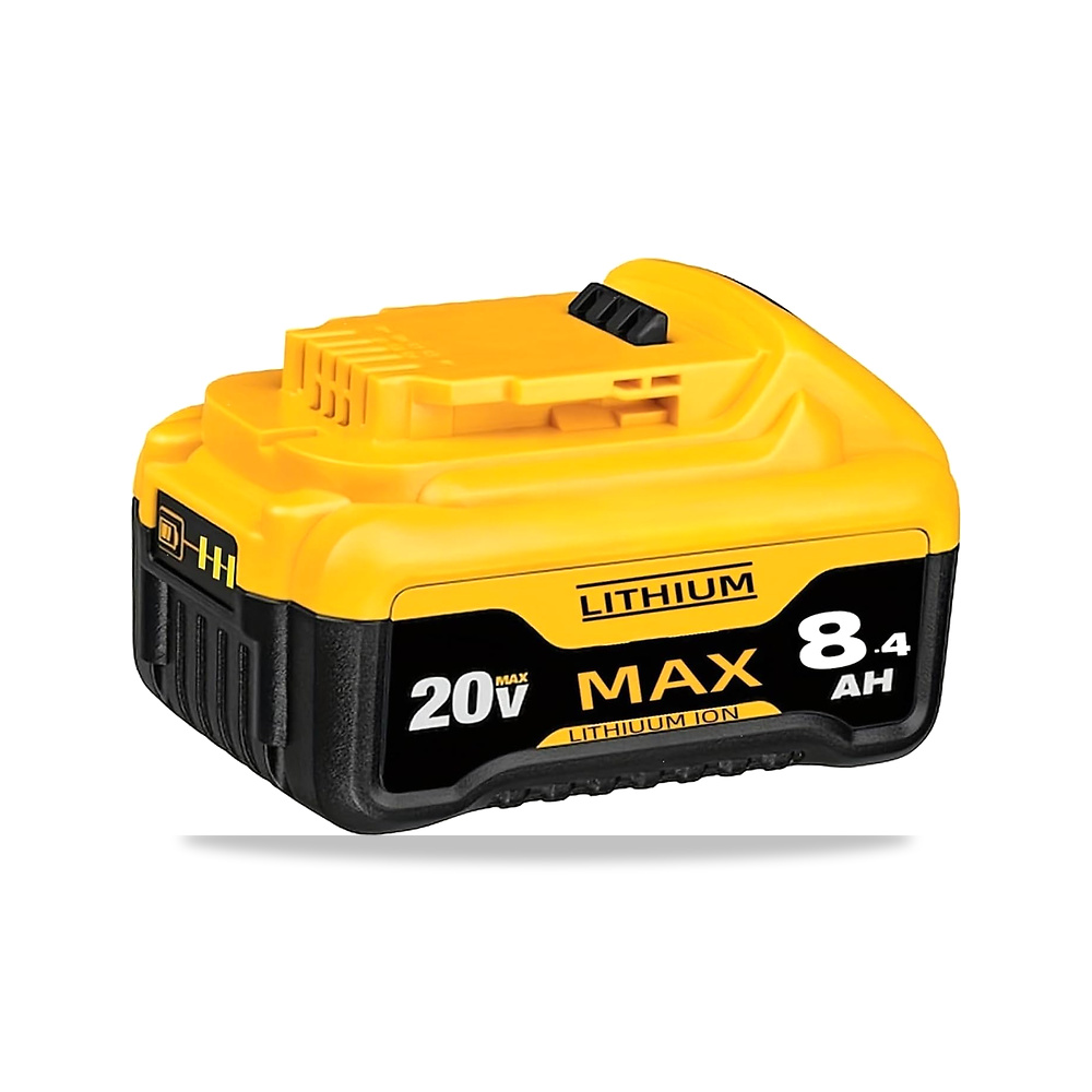صورة منتج بديل لبطارية ديوالت ماكس 20 فولت من زاهوتسي، 8400mAh متوافق مع BL1860 موديل DY-Dewalt 20V-8400mah-عبوة واحدة - كود الصنف reemco-2027-1884751 - ماركة يباع من خلال reemco - توريد وتصوير حصري لشركة ريمكو القابضة السعودية