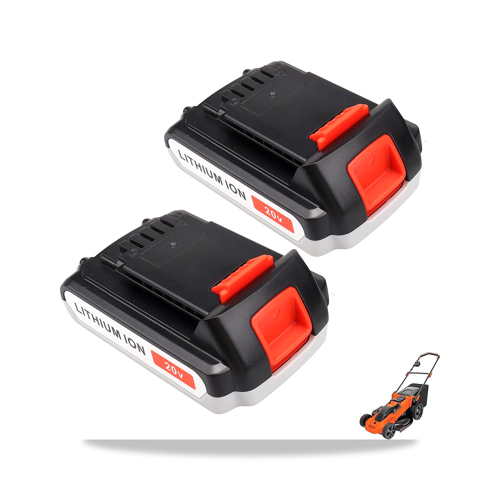 صورة منتج بطارية ليثيوم بديلة 2 × 20 فولت 3000mAh من ام اكس جيه اف واي لبلاك اند ديكر BL1518 BL2018 LBXR20 LBXR20-OPE - كود الصنف reemco-2027-1884788 - ماركة يباع من خلال reemco - توريد وتصوير حصري لشركة ريمكو القابضة السعودية