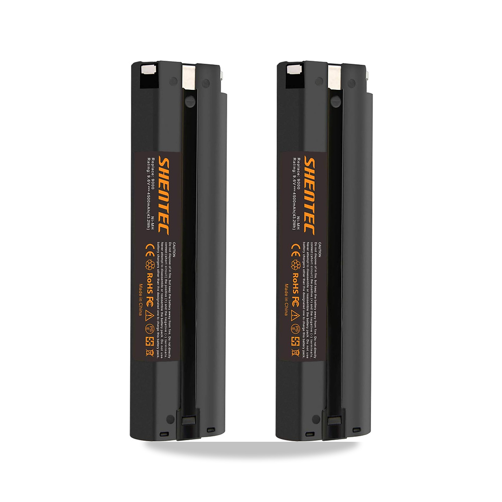 صورة منتج عبوة من قطعتين شينتيك 9.6 فولت 4500 mAh Ni-MH بديلة لبطارية ماكيتا 9000 9001 9002 9033 9600 موديل 632007 - كود الصنف reemco-2027-1884903 - ماركة يباع من خلال reemco - توريد وتصوير حصري لشركة ريمكو القابضة السعودية