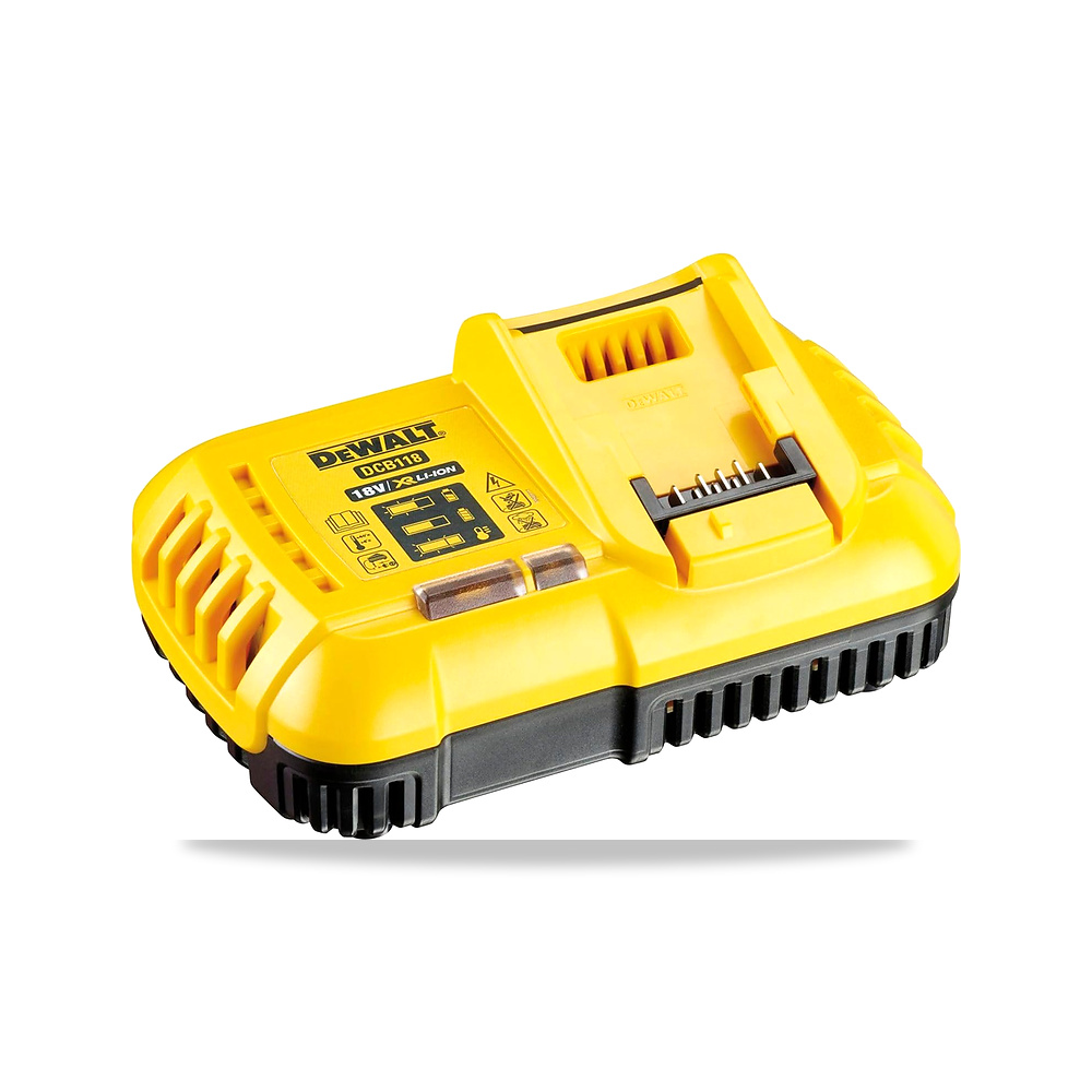 صورة منتج ديوالت DCB118-QW – شاحن سريع XR FLEXVOLT: 54 فولت – 18 فولت – اللون أصفر – 8 أمبير - كود الصنف reemco-2027-1884912 - ماركة يباع من خلال reemco - توريد وتصوير حصري لشركة ريمكو القابضة السعودية