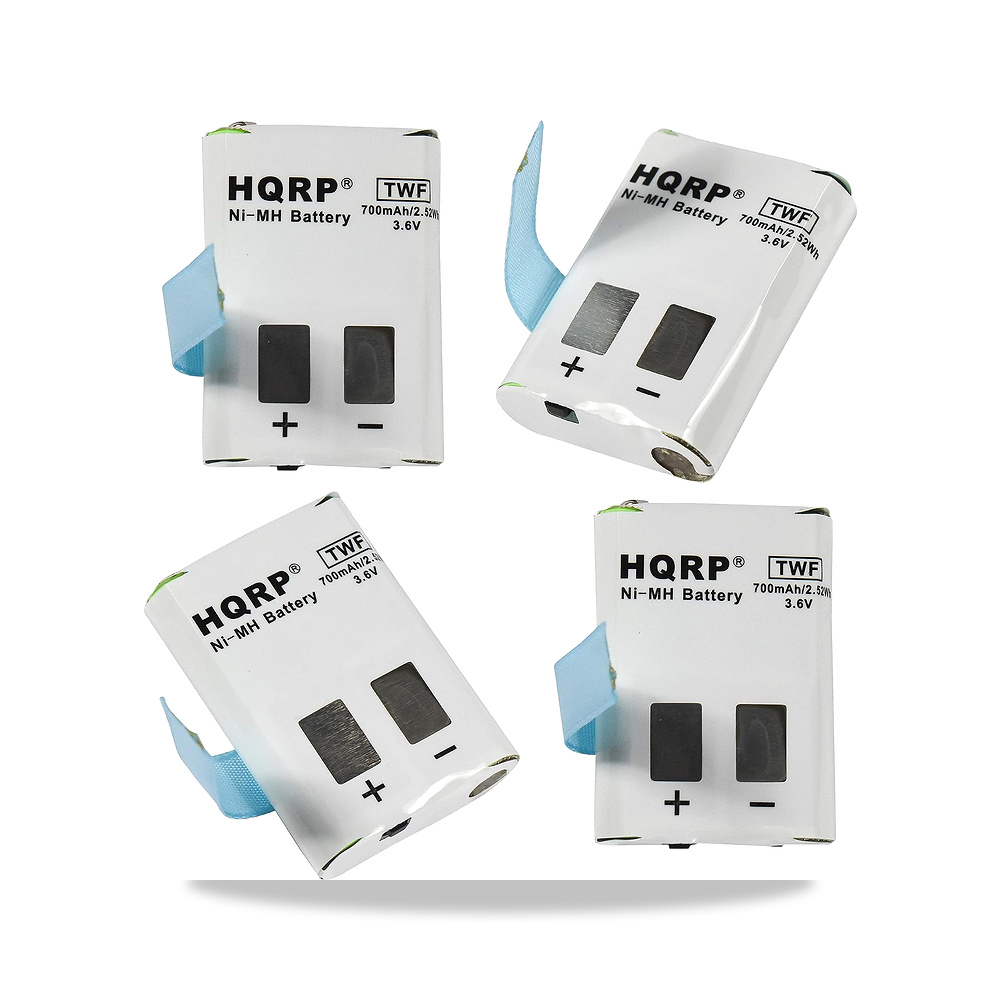 صورة منتج Hqrp 4 بطاريات متوافقة مع موتورولا 53617 MH230 MH230R MH230TPR MB140 MB140R KEBT-086-A KEBT-086-B KEBT-086-C - كود الصنف reemco-2027-1884954 - ماركة يباع من خلال reemco - توريد وتصوير حصري لشركة ريمكو القابضة السعودية