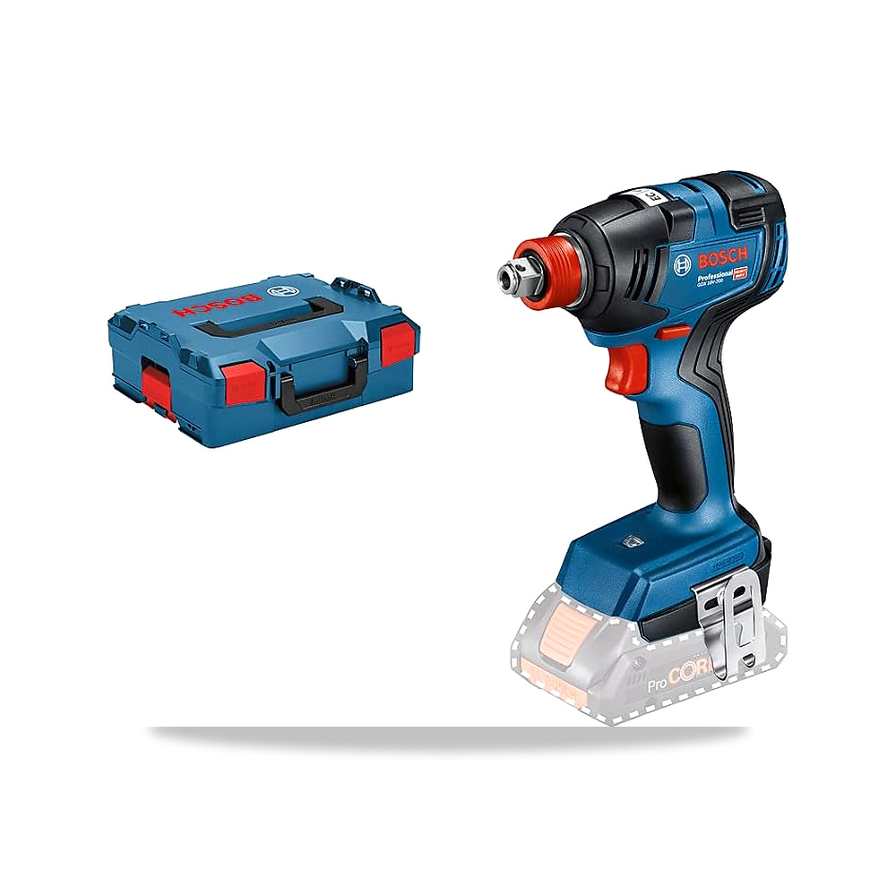 صورة منتج بوش بروفيشنال مفك عزم لاسلكي بنظام 18 فولت GDX 18V-200 – 18 أمبير – اللون أزرق - كود الصنف reemco-2027-1885015 - ماركة يباع من خلال reemco - توريد وتصوير حصري لشركة ريمكو القابضة السعودية