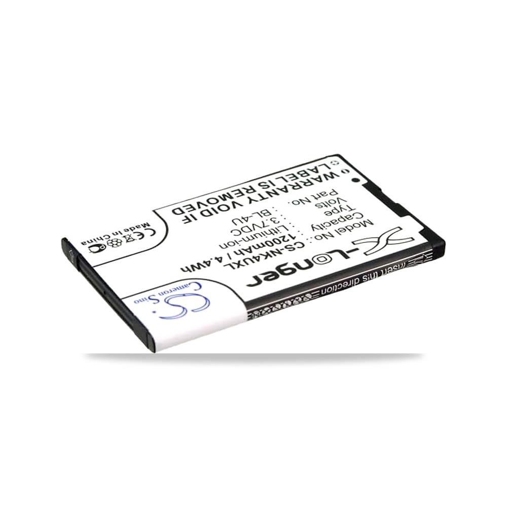 صورة منتج بطارية 1200mAh من سيل ايدج متوافقة مع نوكيا 1a 301، 301-1، 3120 كلاسيك، 3120C، 500، 515، موديل CS-NK4UXL - كود الصنف reemco-2027-1885077 - ماركة يباع من خلال reemco - توريد وتصوير حصري لشركة ريمكو القابضة السعودية