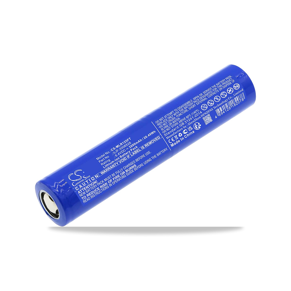 بطارية بديلة 3200mAh/6.4 فولت من تولكور لماجلايت ML125، ML150LR، ML150LRX، P/N: موديل CS-MLR125FT