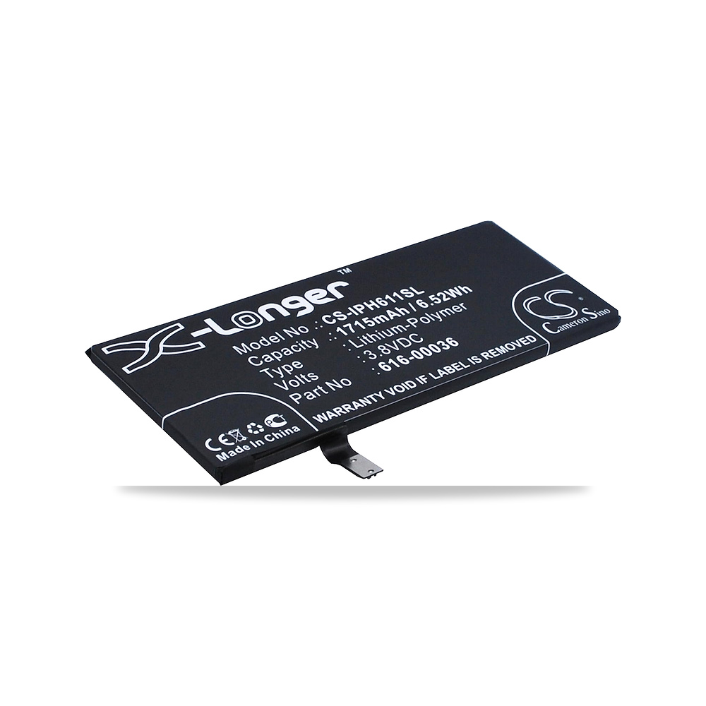 بطارية بديلة 1715mAh/3.8 فولت من تولكور لجهاز ابل P/N: 616-00036 TollCor موديل سي اس-IPH611SL