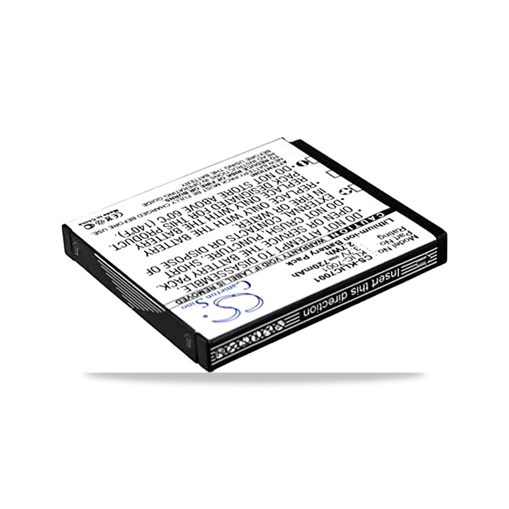 صورة منتج بطارية بروفا متوافقة مع هيتاشي DZ-HV584E، PB-360T، SB-360 720mAh PRUVA موديل CS-KLIC7001 - كود الصنف reemco-2027-1885273 - ماركة يباع من خلال reemco - توريد وتصوير حصري لشركة ريمكو القابضة السعودية