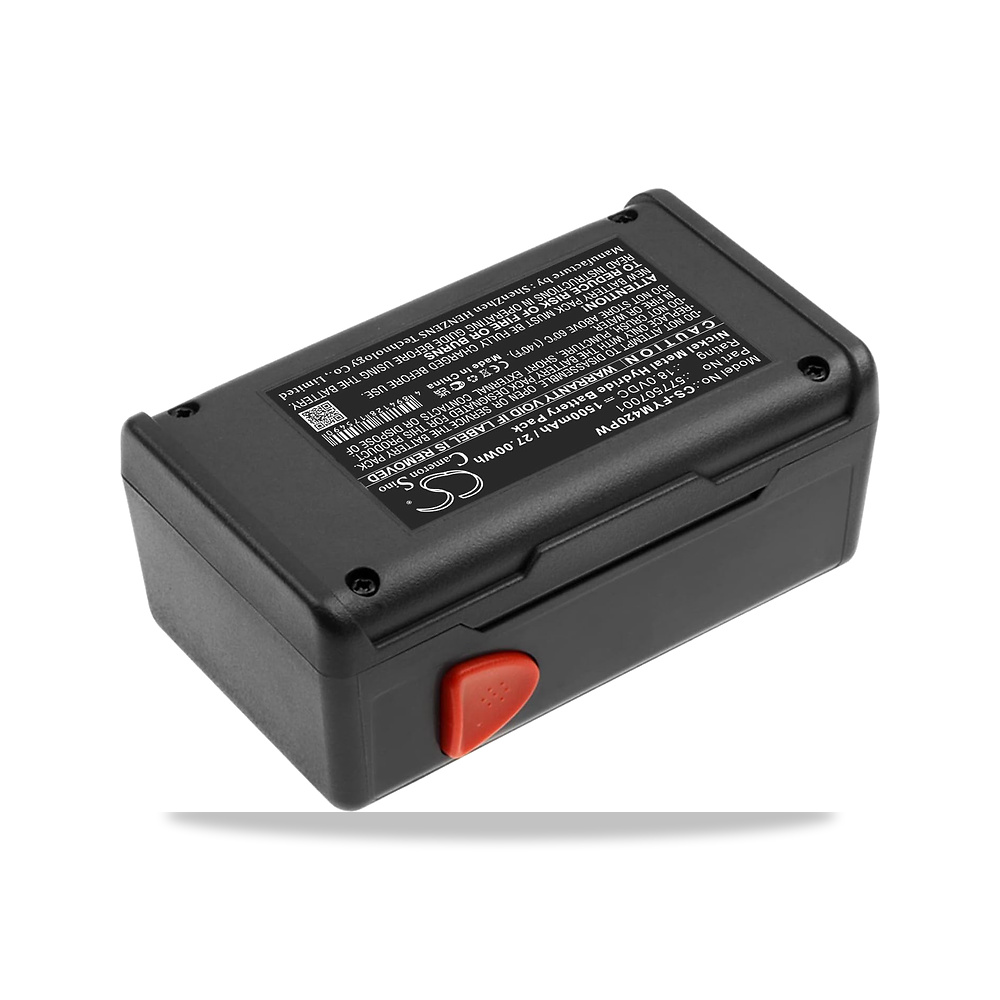 صورة منتج الأسمنت والمونة والكيماويات الإنشائية بطارية لاسلكي 18.0 فولت SPANN موديل CS-FYM420PW - كود الصنف reemco-2027-1889547 - ماركة يباع من خلال reemco - توريد وتصوير حصري لشركة ريمكو القابضة السعودية