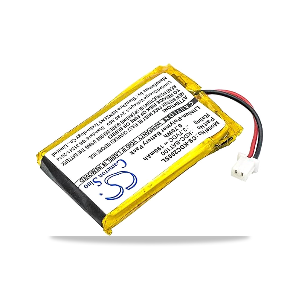 صورة منتج الأسمنت والمونة والكيماويات الإنشائية بطارية 3.7 فولت SPANN موديل CS-KDC200SL – سعة البطارية 190 milliamp_hours – 21 x 4 x 32 ملي متر - كود الصنف reemco-2027-1890118 - ماركة يباع من خلال reemco - توريد وتصوير حصري لشركة ريمكو القابضة السعودية