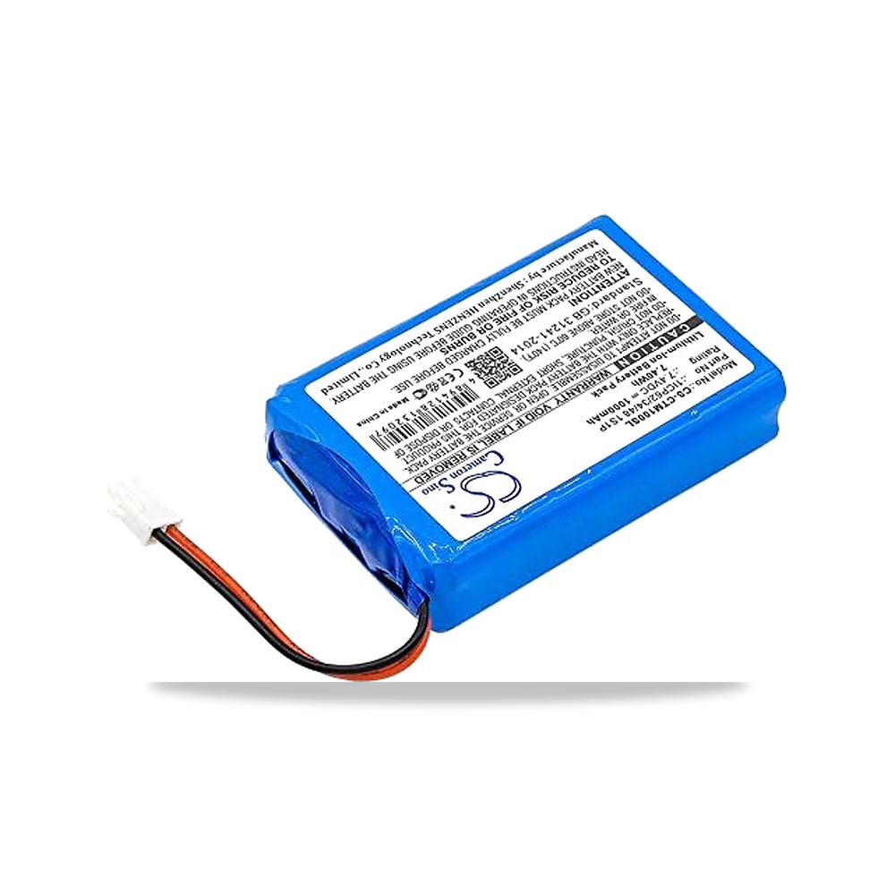 صورة منتج الأسمنت والمونة والكيماويات الإنشائية بطارية 7.4 فولت SPANN موديل CS-CTM100SL – سعة البطارية 1000 milliamp_hours – 34 x 13 x 51 ملي متر - كود الصنف reemco-2027-1890677 - ماركة يباع من خلال reemco - توريد وتصوير حصري لشركة ريمكو القابضة السعودية