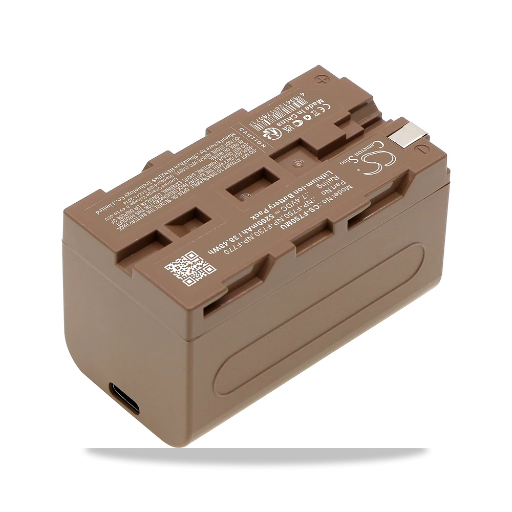 بطارية بديلة من ايوبا متوافقة مع ميتويا RL-480 3000-6000 كلفن 5200mAh/7.4 فولت IUPPA موديل سي اس-F750MU