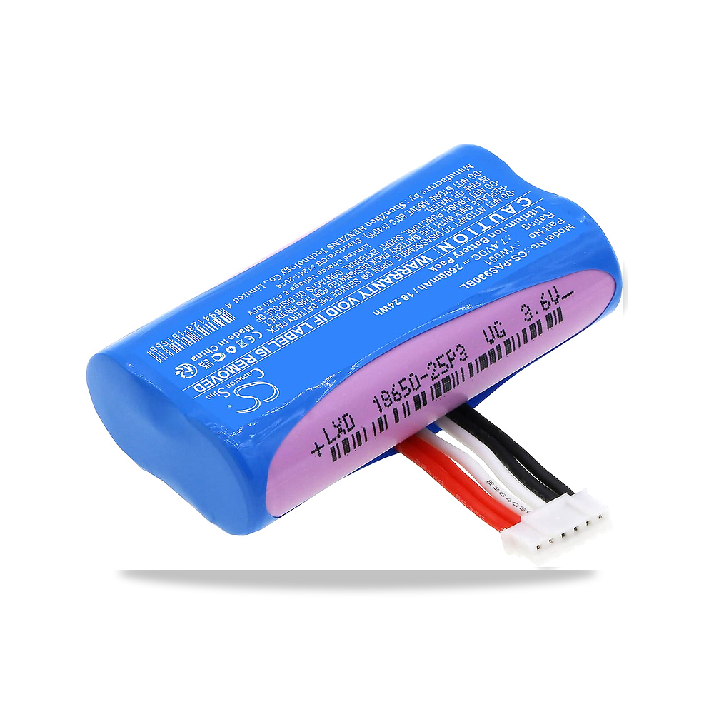 بطارية بديلة من ايوبا متوافقة مع باكس A910، A930، رقم القطعة: YW001 2600mAh/7.4V IUPPA موديل CS-PAS930BL