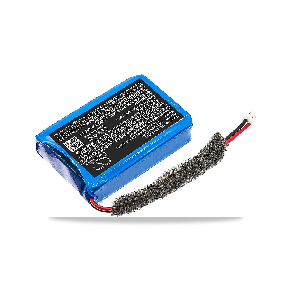 صورة منتج بطارية بروفا متوافقة مع جيه بي ال توربو، P/N: GSP853450-02 3000mAh PRUVA موديل CS-JBT110SL - كود الصنف reemco-2027-1890891 - ماركة يباع من خلال reemco - توريد وتصوير حصري لشركة ريمكو القابضة السعودية
