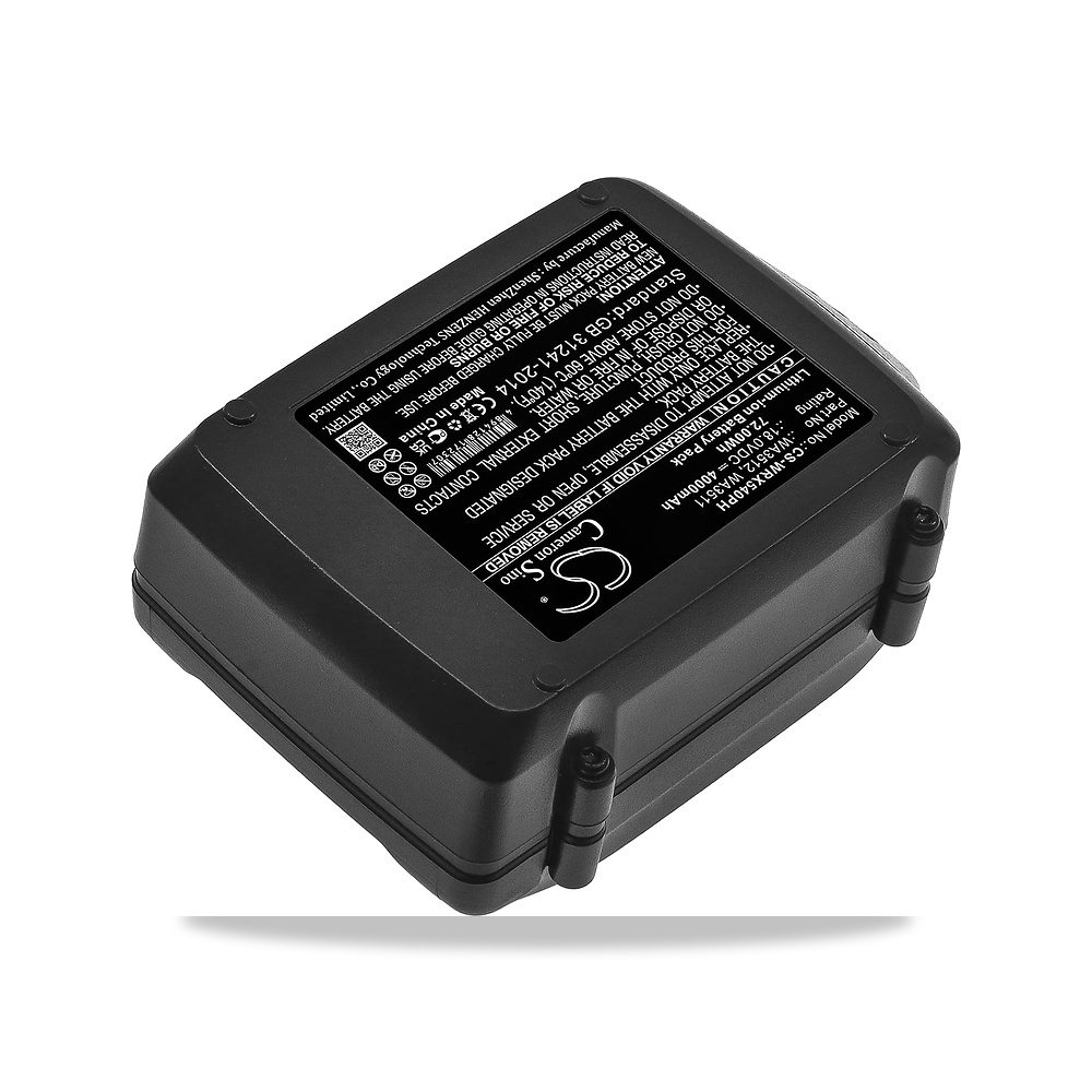 صورة منتج مسمار ومثبت ميكانيكي بطارية 4000 مللي أمبير PRUVA موديل CS-WRX540PH – 8,5 x 6,2 x 12,2 سم - كود الصنف reemco-2027-1890907 - ماركة يباع من خلال reemco - توريد وتصوير حصري لشركة ريمكو القابضة السعودية