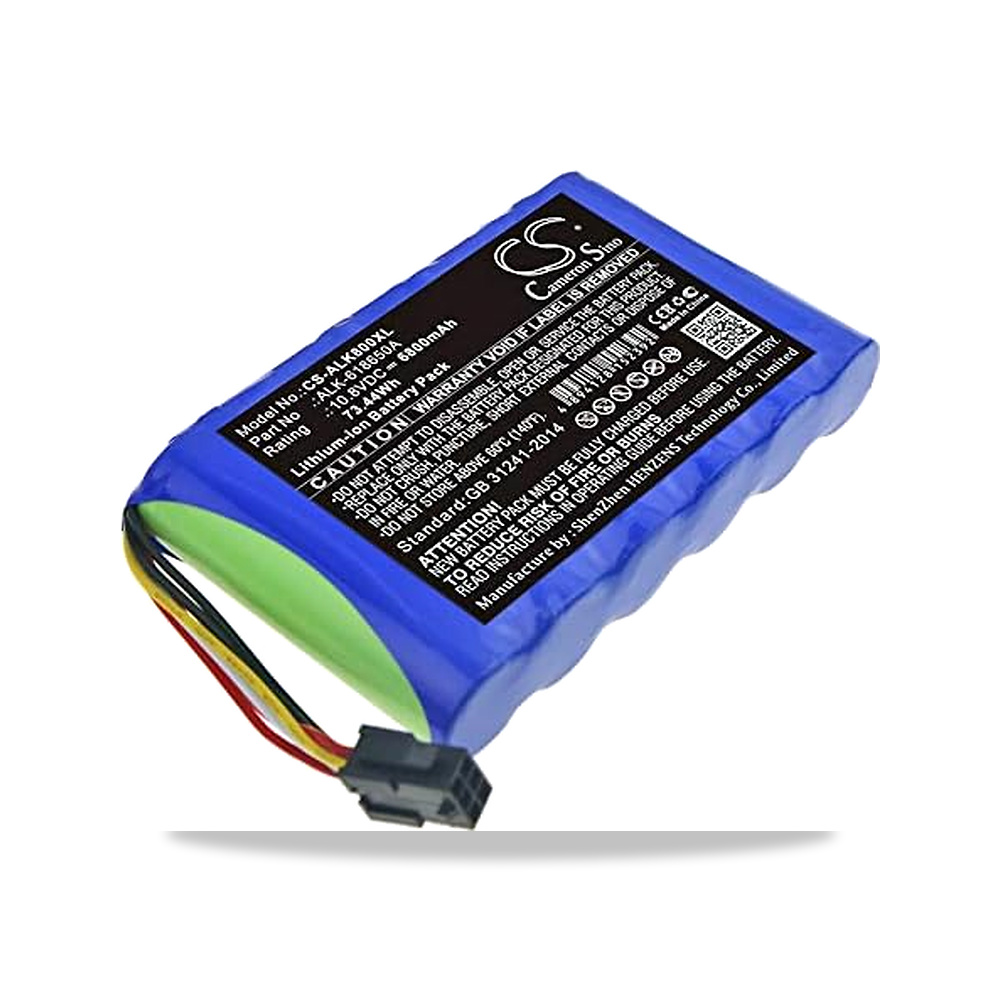 بطارية بديلة من فونسي، رقم القطعة رقم: ALK-618650A، ALK-80، ALK-88، ALK-88A، HH-88 موديل CS-ALK800XL