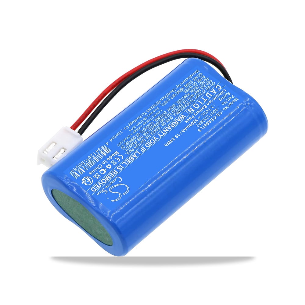 صورة منتج وحدة إنارة وإضاءة LED بطارية 3.7 فولت SPANN موديل CS-CEA667LS – سعة البطارية 5200 milliamp_hours – 37 x 19 x 66 ملي متر - كود الصنف reemco-2027-1892122 - ماركة يباع من خلال reemco - توريد وتصوير حصري لشركة ريمكو القابضة السعودية