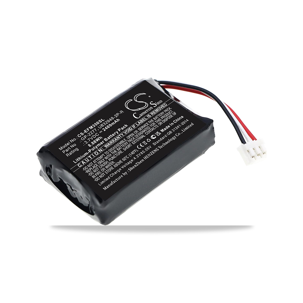 صورة منتج بطارية بديلة من فونسي، قطعة رقم: GP-2277، U832948-2P-R، PPM-350D، PPM-350D PON موديل CS-EFM350SL - كود الصنف reemco-2027-1892350 - ماركة يباع من خلال reemco - توريد وتصوير حصري لشركة ريمكو القابضة السعودية