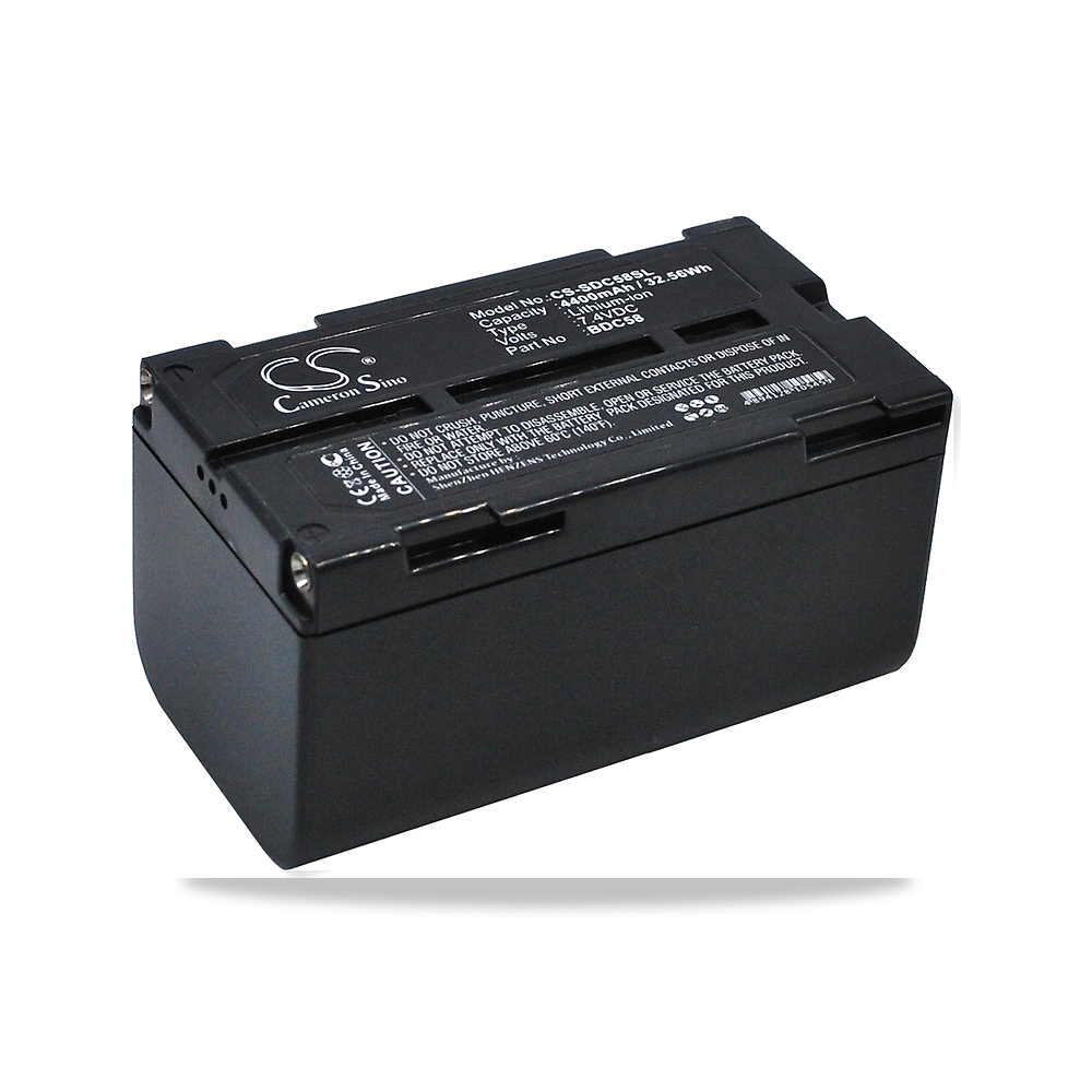 بطارية بديلة لسوكيا P/N: BDC46A وBDC46B وBDC58 وBDC70 وBLI-SRX1 وSX بمحطات توتال روبوتية SX موديل CS-SDC58SL