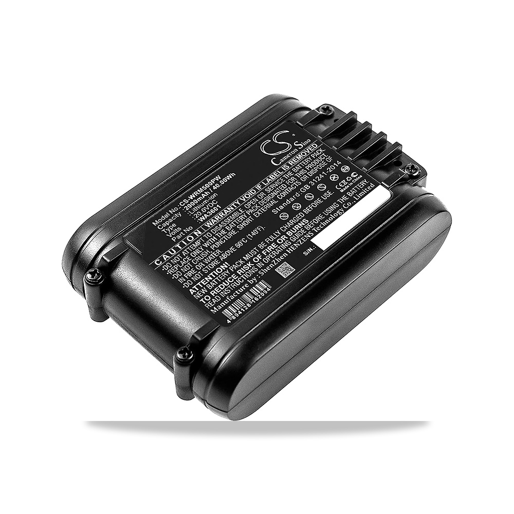 صورة منتج الأسمنت والمونة والكيماويات الإنشائية بطارية SOBOUR موديل CS-WRM500PW – سعة البطارية 2000 milliamp_hours – 7,5 x 4,6 x 10,9 سم - كود الصنف reemco-2027-1892572 - ماركة يباع من خلال reemco - توريد وتصوير حصري لشركة ريمكو القابضة السعودية