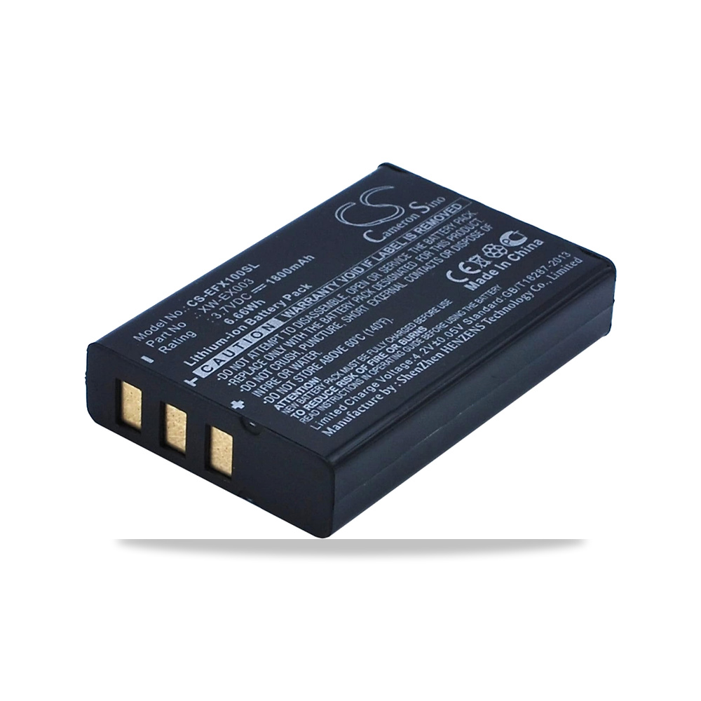بطارية بديلة من سوبور لاكسفو رقم القطعة: CGA-E/111GAE، GP-1001، XW-EX003، AXS-100، موديل CS-EFX100SL