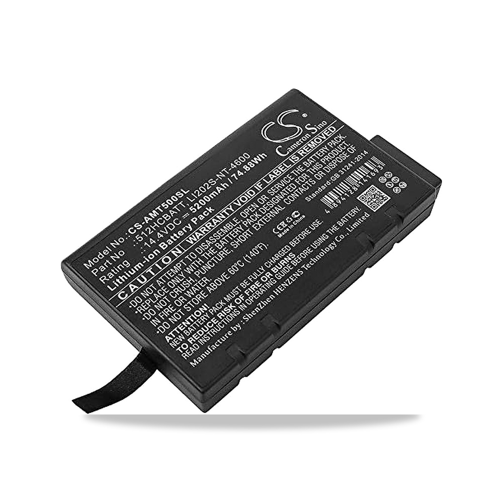 بطارية بديلة من فونسي، رقم القطعة رقم: 512HCBATT, LI202S-NT-4600, LI202S-NT-46A, Nettest موديل CS-AMT500SL