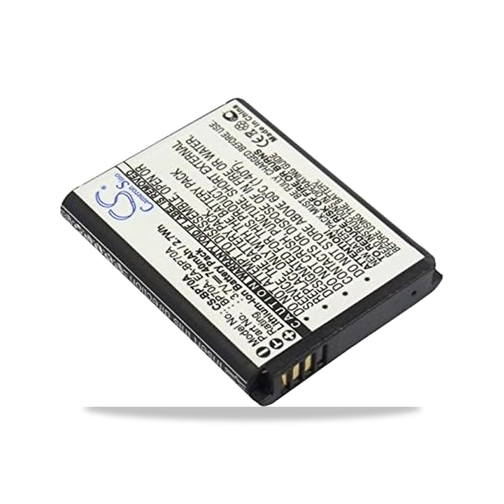 بطارية بديلة لسامسونج P/N: BP-70A, BP-70EP, EA-BP70A, SLB-70A, ST50, ST60, ST61, ST65, موديل CS-BP70A